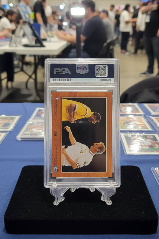 Magic Johnson & Larry Bird Dual Autograph PSA Gem Mt 10!