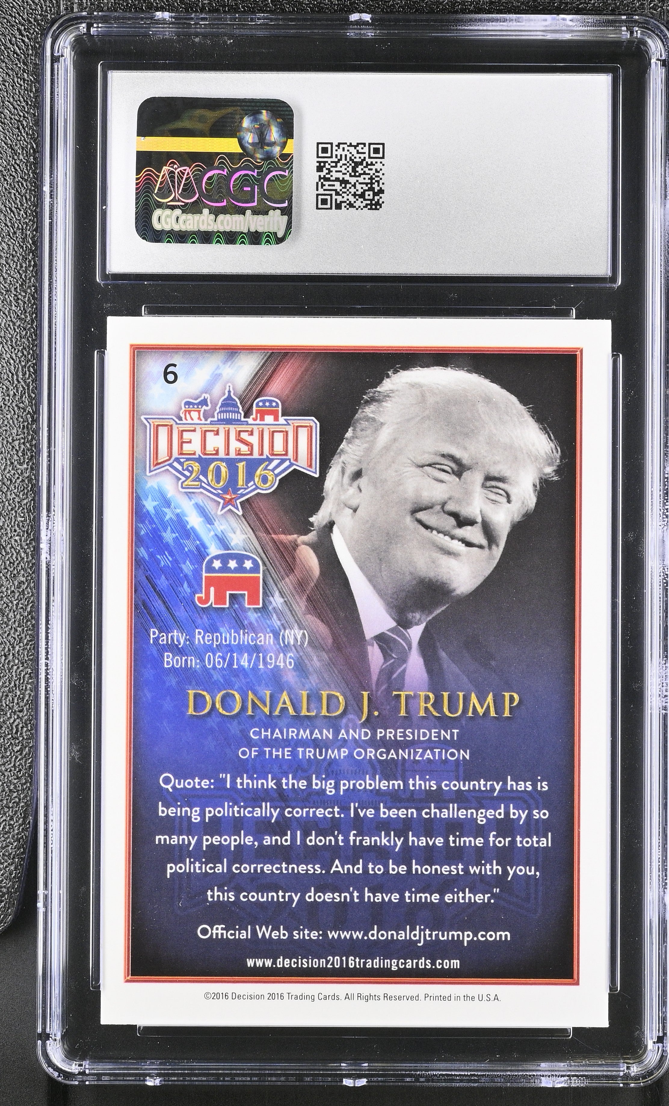 Donald Trump 2016 Decision USA