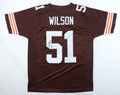 Mack Wilson Sr. Signed Jersey (Beckett)