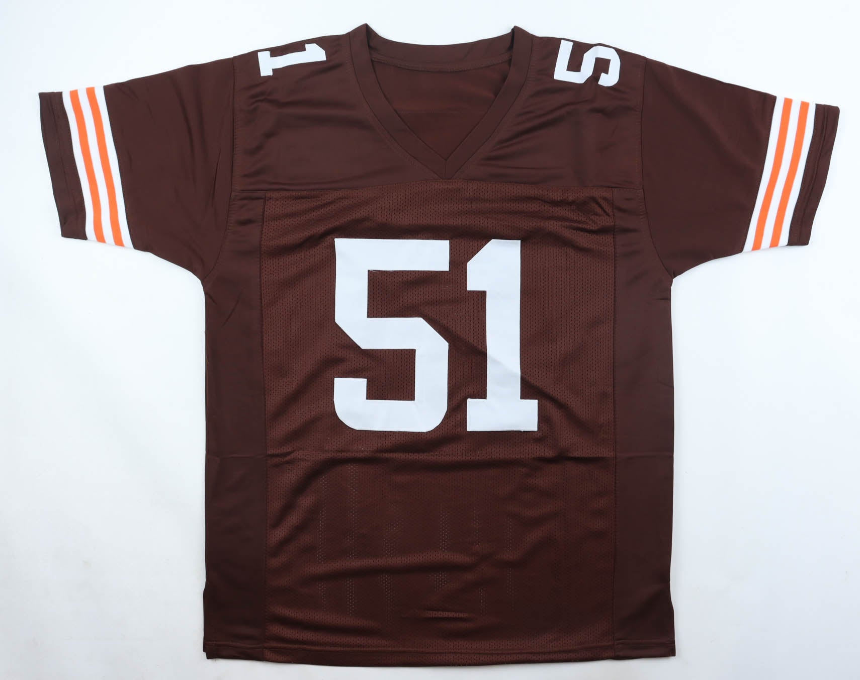 Mack Wilson Sr. Signed Jersey (Beckett)