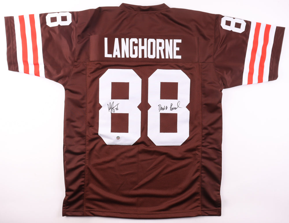 Reggie Langhorne Signed Jersey (AWM)