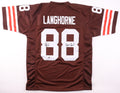Reggie Langhorne Signed Jersey (AWM)