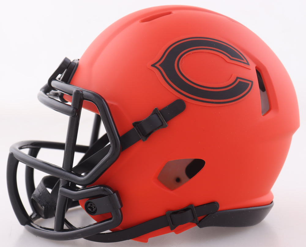 Tremaine Edmunds Signed Bears Rave Alternate Speed Mini Helmet