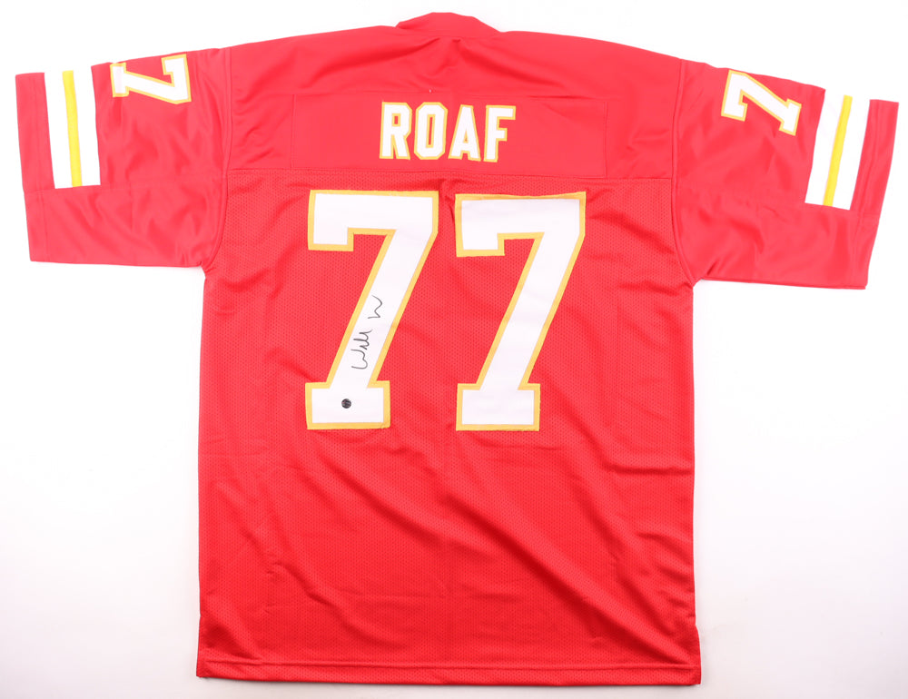 Willie Roaf Autographed KC Chiefs Red Jersey