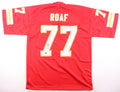 Willie Roaf Autographed KC Chiefs Red Jersey