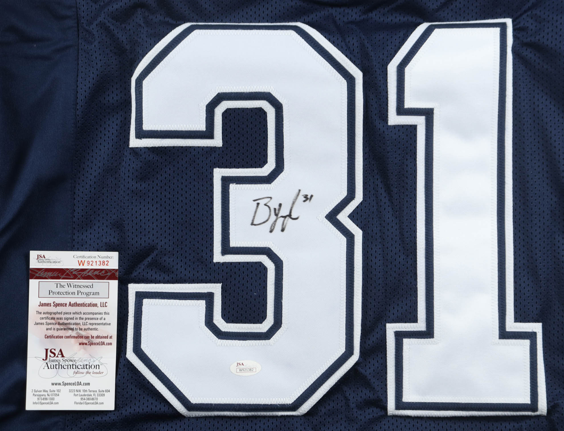Byron Jones Signed Jersey (JSA)