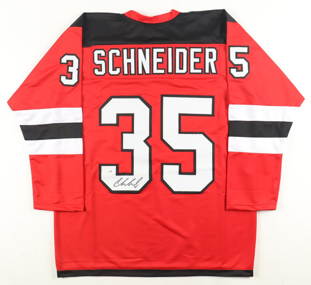 Cory Schneider Signed Jersey (JSA)