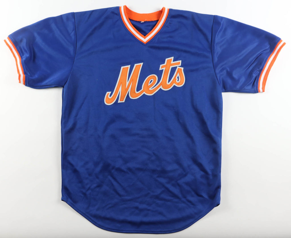 Dwight "Doc" Gooden Signed Career Highlight Stat Jersey (JSA)