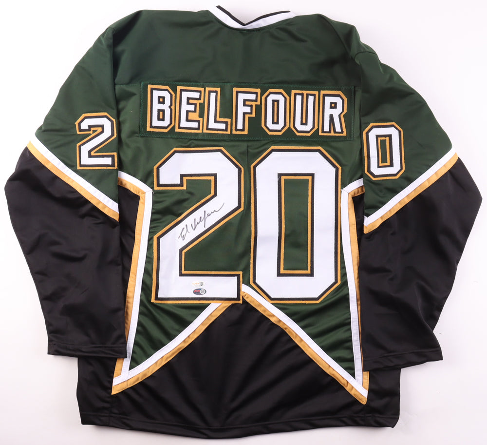 Ed Belfour Signed Jersey (JSA)