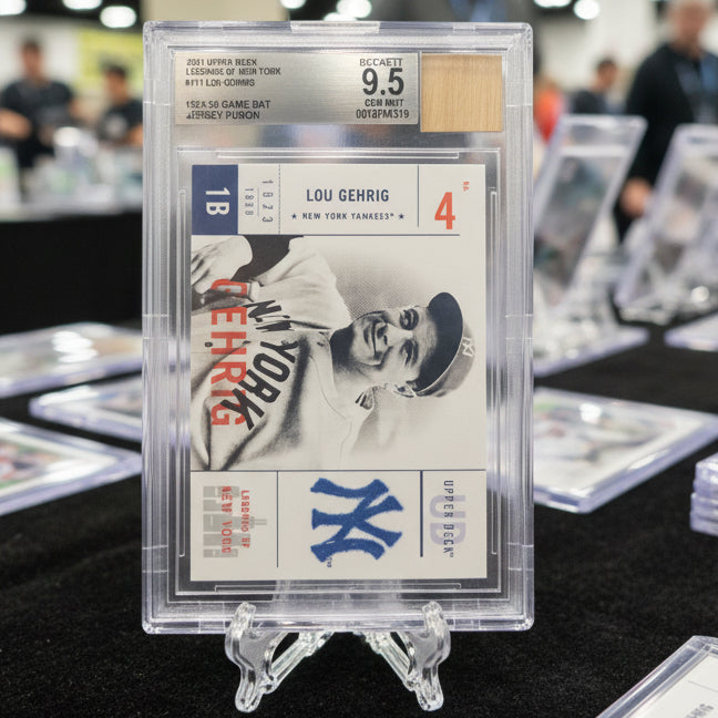 Lou Gehrig 2001 Upper Deck Legends of New York 1924-30 Game Bat