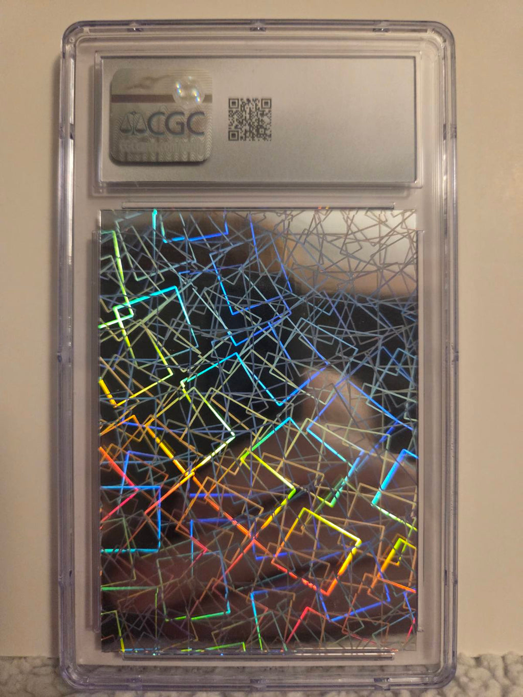 Paul Skenes 2023 Leaf Vivid Technicolor Auto Unsigned Proof Black Laser 1/1 Pre-Production Proof