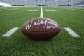 Walter Jones Autographed Full-Size Football (Schwartz)