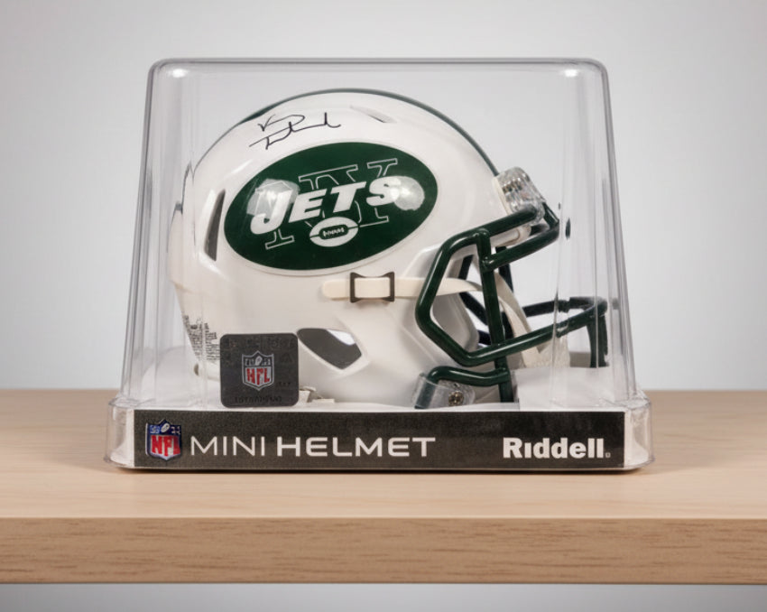 Vinny Testaverde Speed Mini Helmet New York Jets (Schwartz)