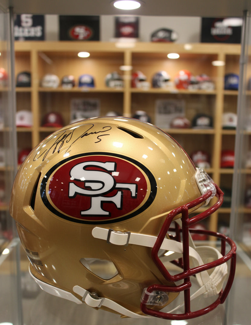 Jeff Garcia Signed Full Size Helmet (Schwartz)