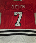 Chris Chelios Signed Jersey (Beckett)