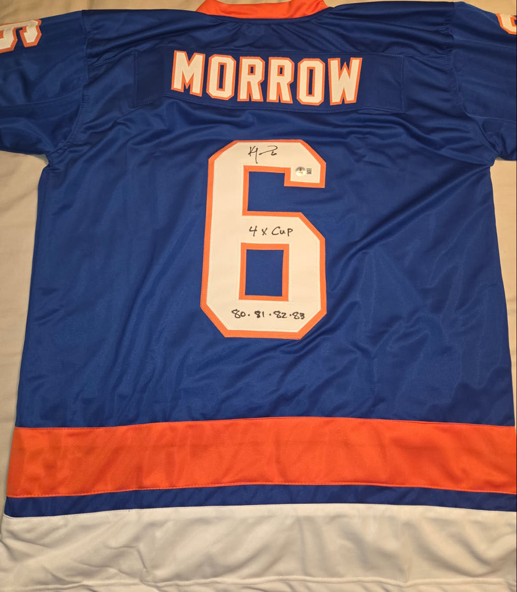 Ken Morrow Signed Jersey (Beckett)