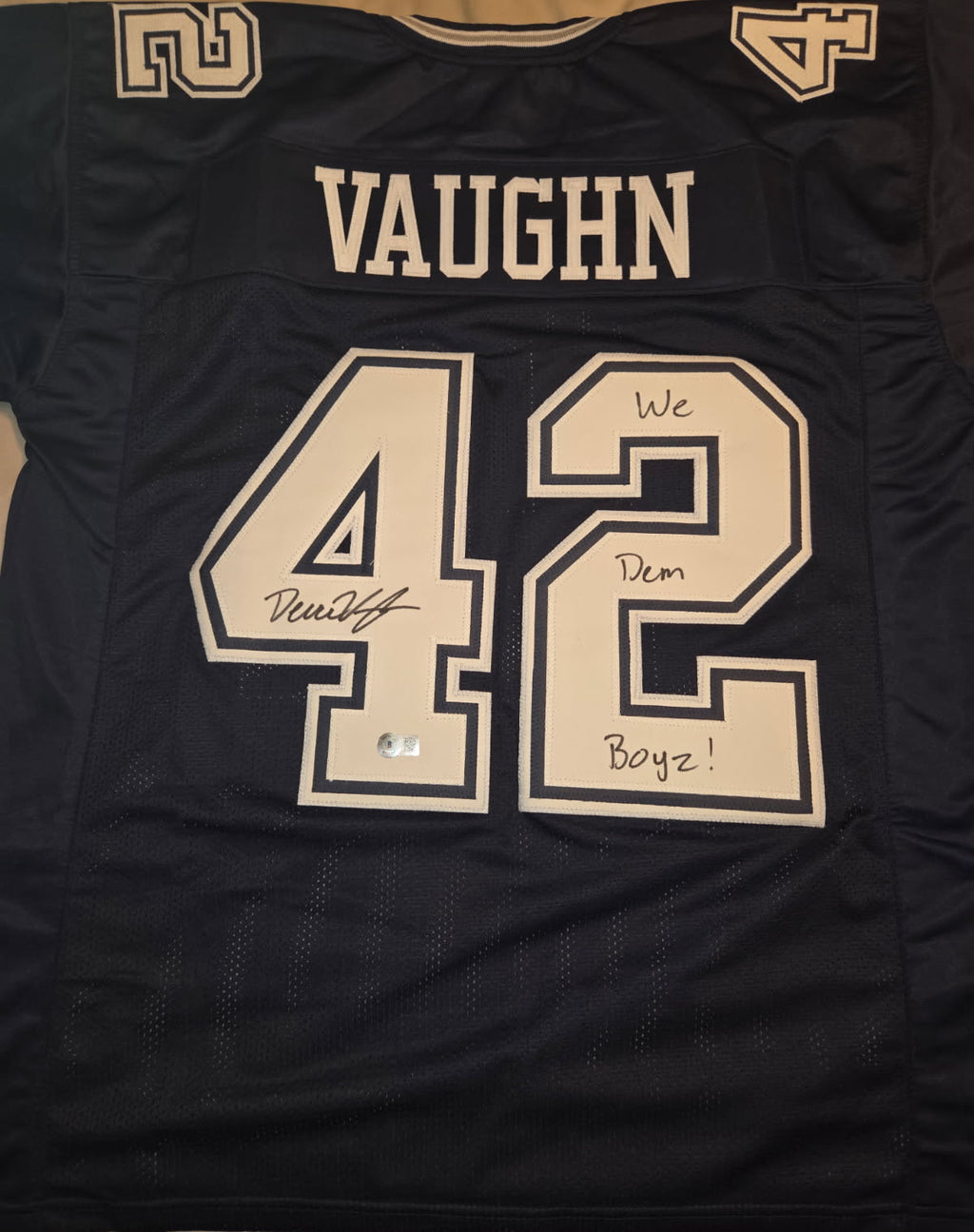 Deuce Vaughn Signed Jersey (Beckett)