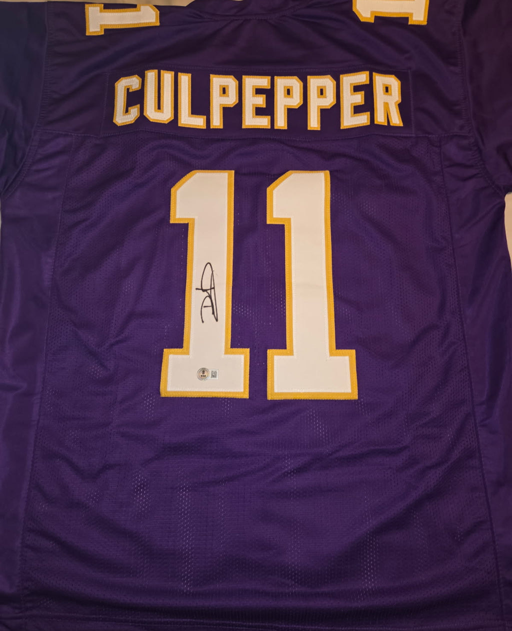 Daunte Culpepper Signed Jersey (Beckett)