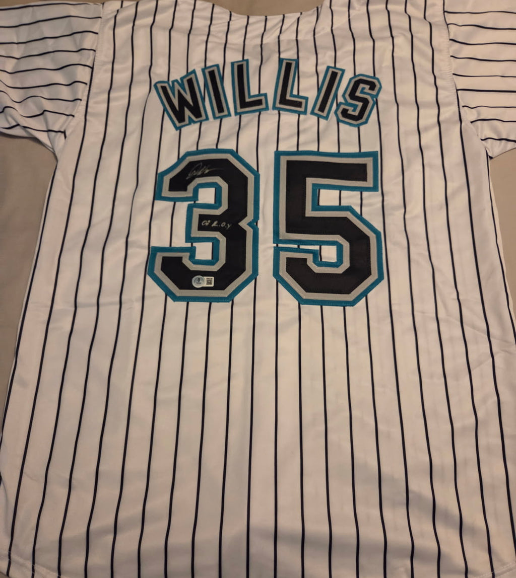 Dontrelle Willis Signed Jersey (Beckett)