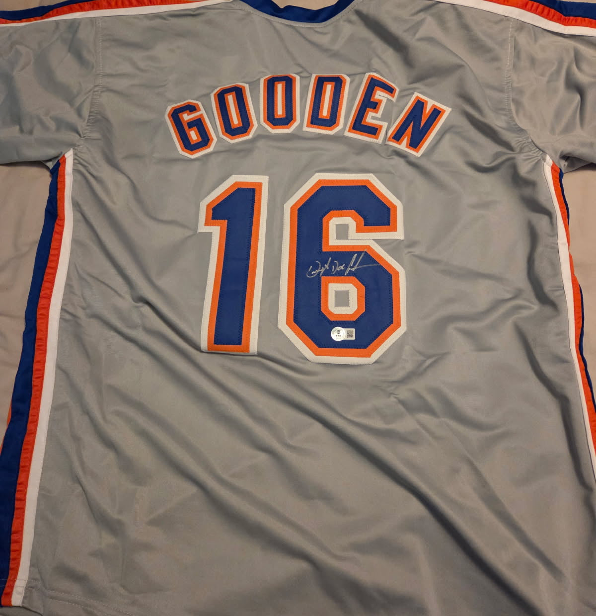 Dwight "Doc" Gooden Signed Jersey (Beckett)