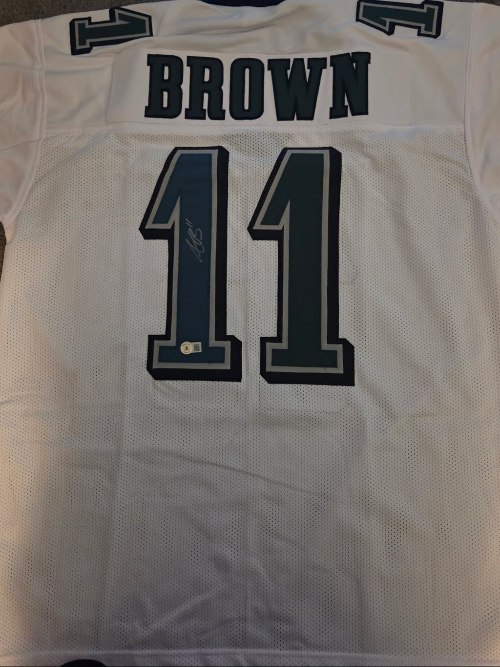 AJ Brown Signed Jersey (Beckett Witnessed)