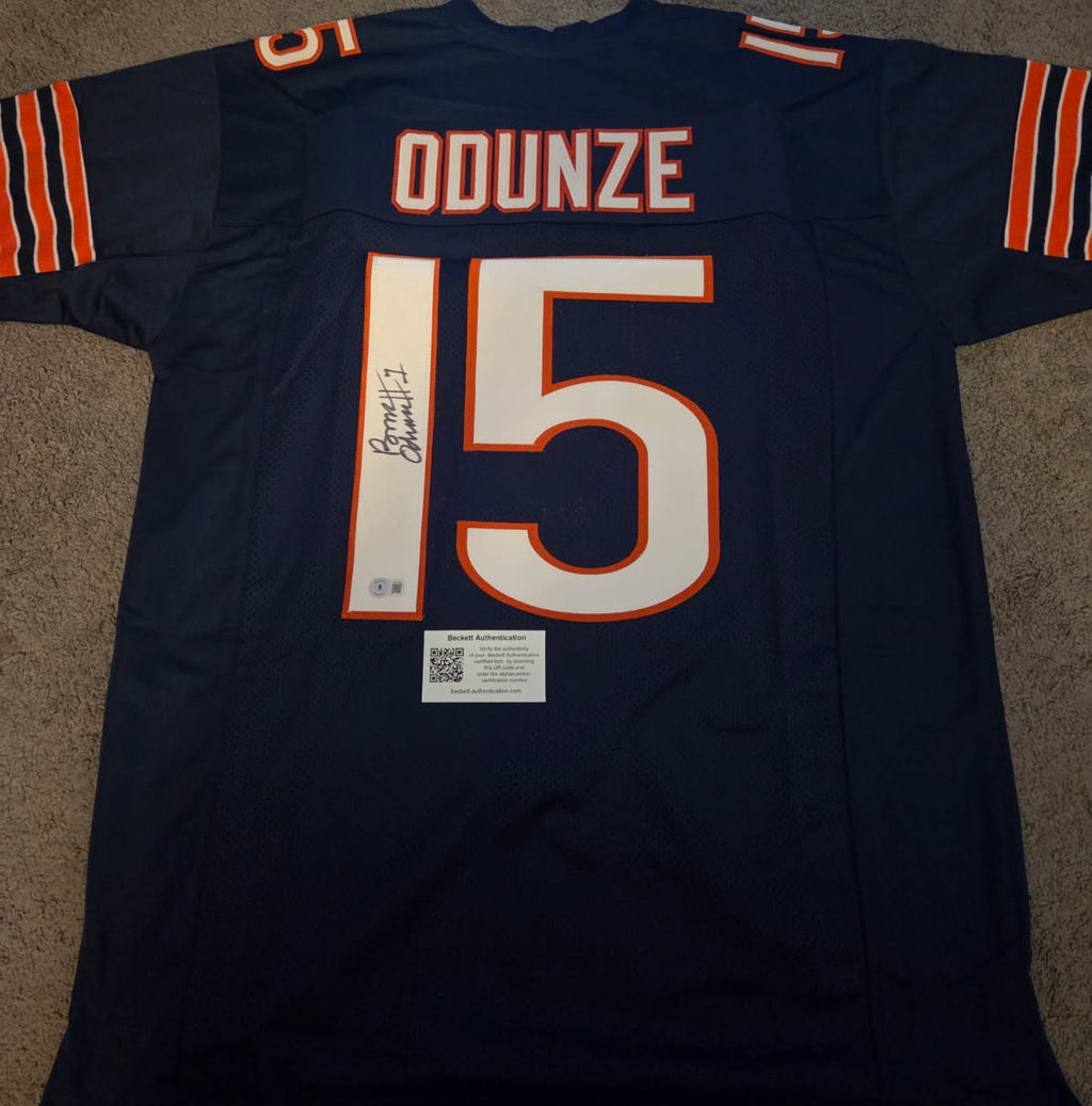 Rome Odunze Signed Jersey (Beckett Witnessed)