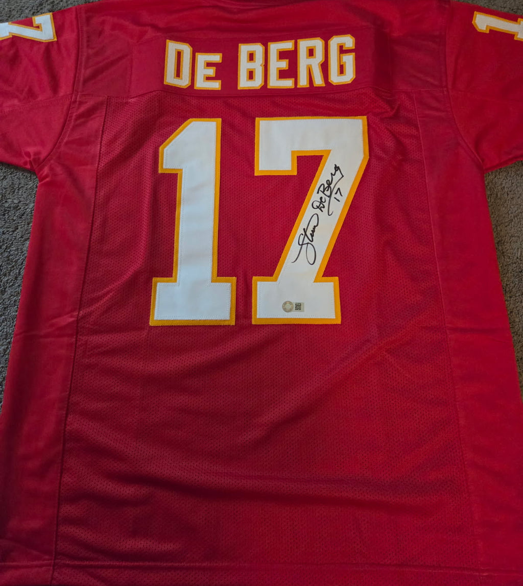 Steve DeBerg Signed Jersey (Schwartz)
