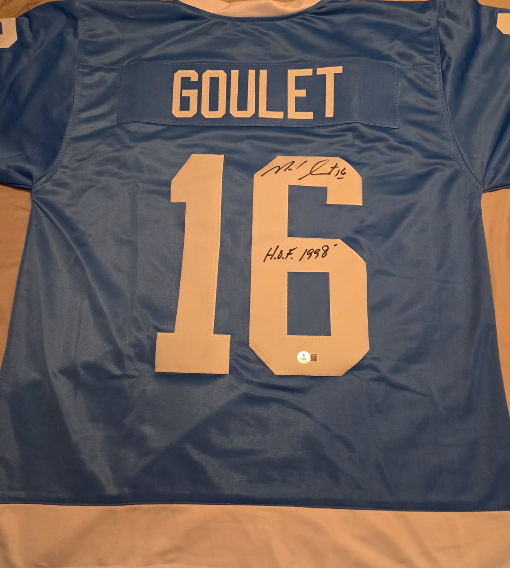 Michel Goulet Signed Jersey (Beckett)