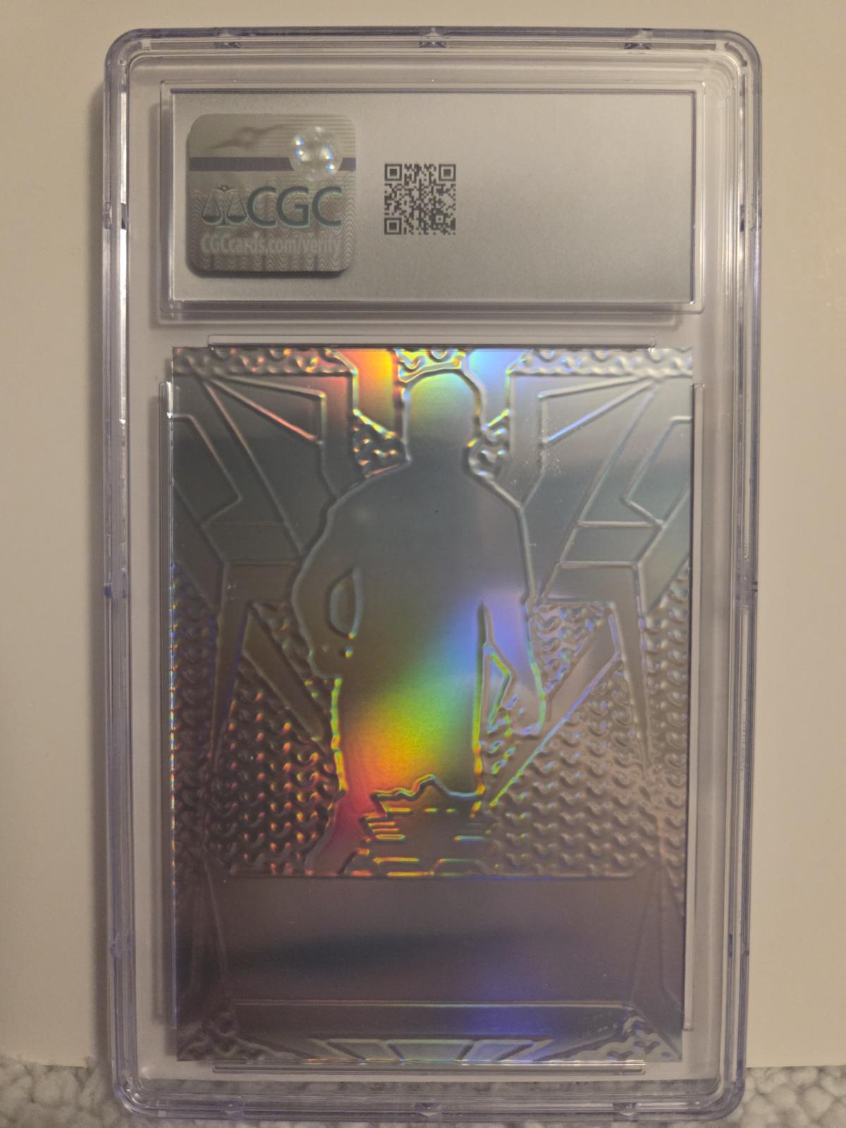 Lionel Messi 2024 Leaf Eclectic 1/1 Pre-Production Proof - Prismatic Green