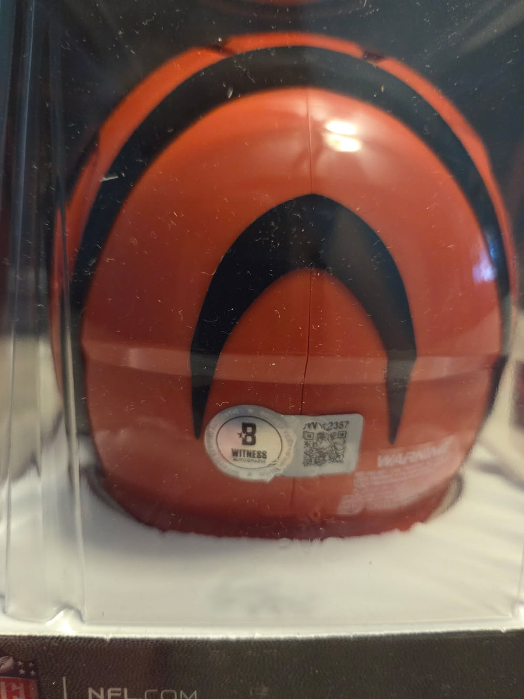 Chad "Ochocinco" Johnson Autographed Mini Helmet (Beckett)