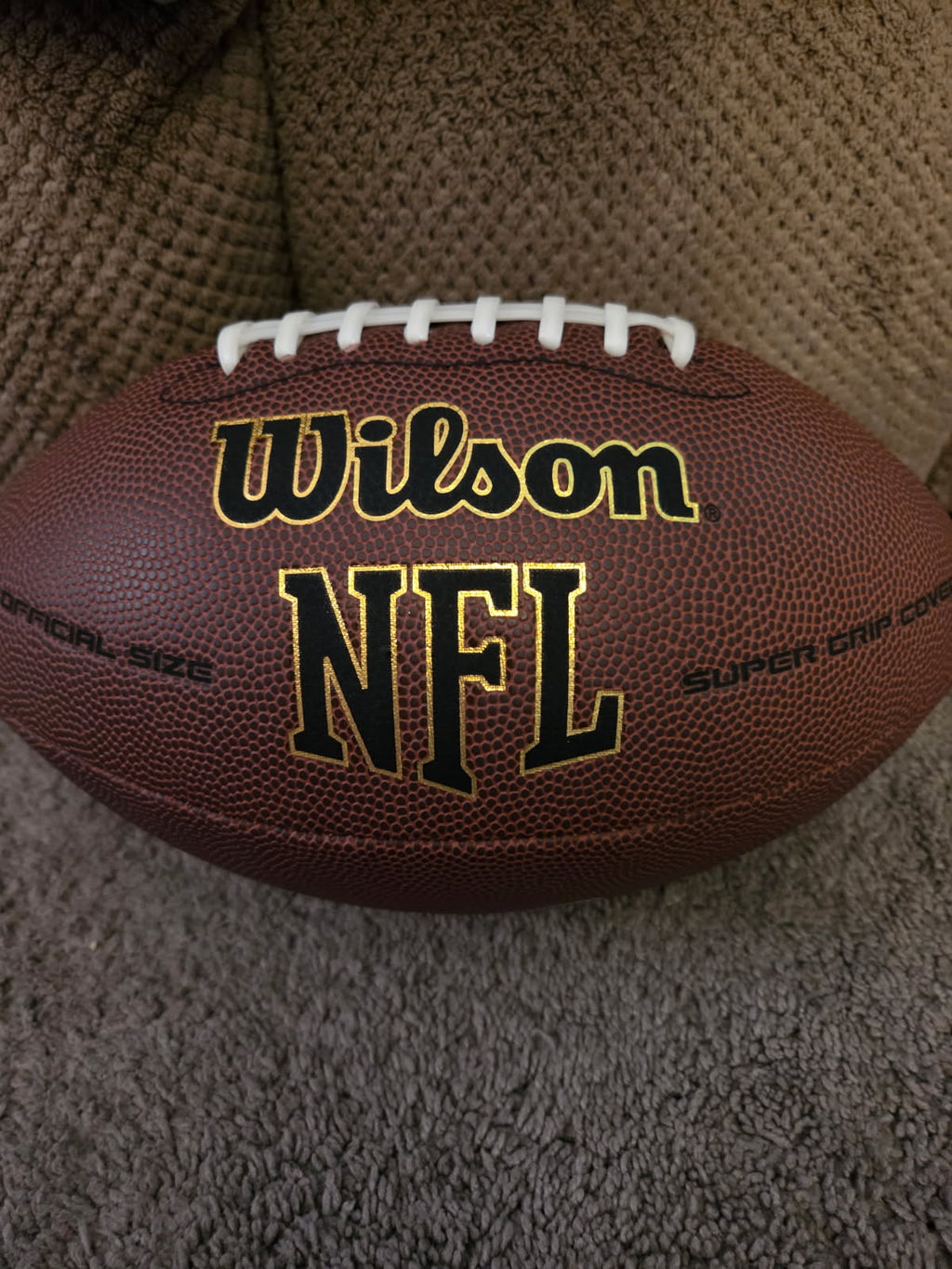 Willie Gault Autographed Full-Size Football (Schwartz)