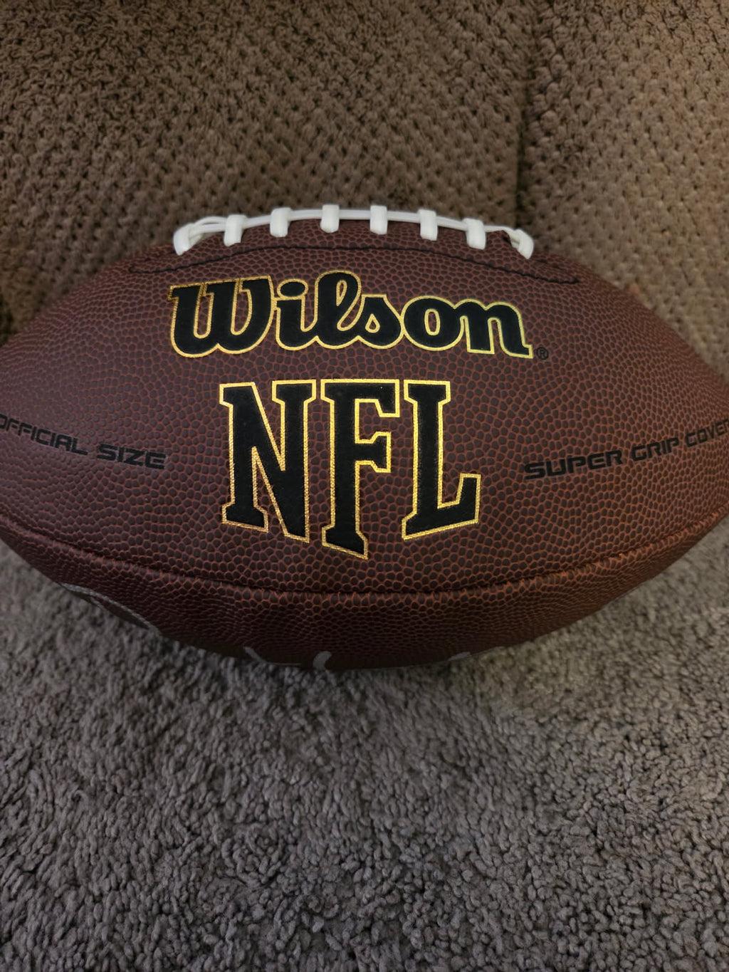Bert Jones Autographed Full-Size Football (Schwartz)