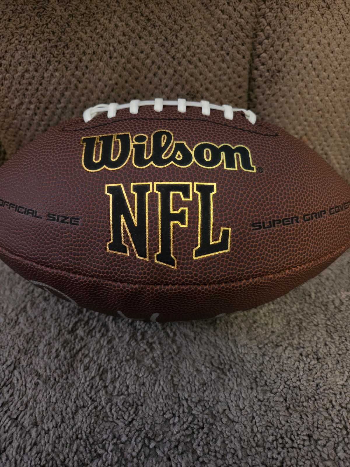 Bert Jones Autographed Full-Size Football (Schwartz)