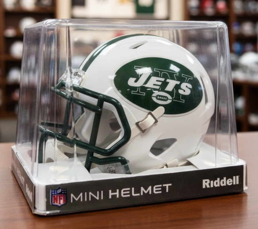 Vinny Testaverde Speed Mini Helmet New York Jets (Schwartz)