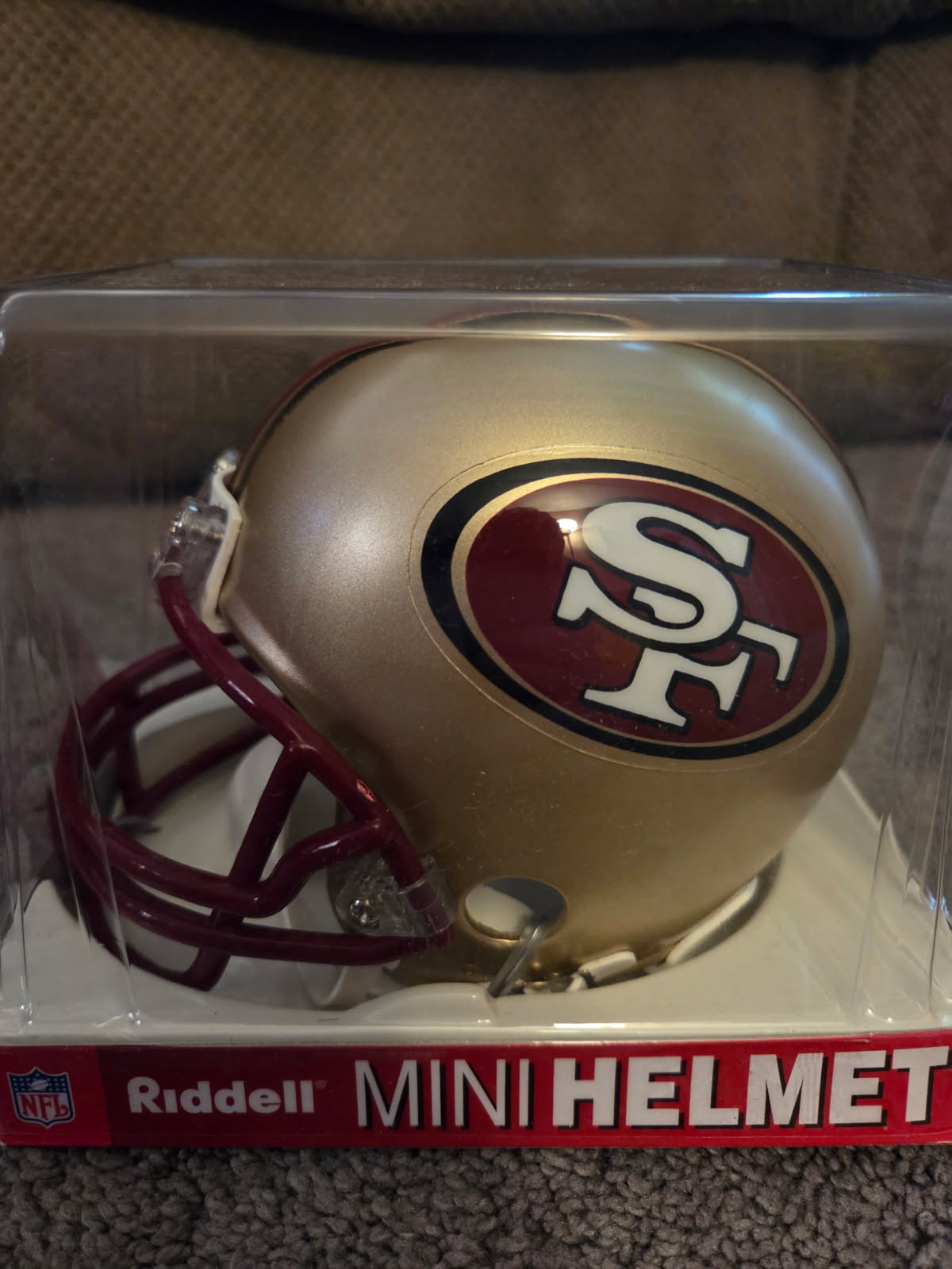 Garrison Hearst Autographed Mini Helmet (Schwartz)