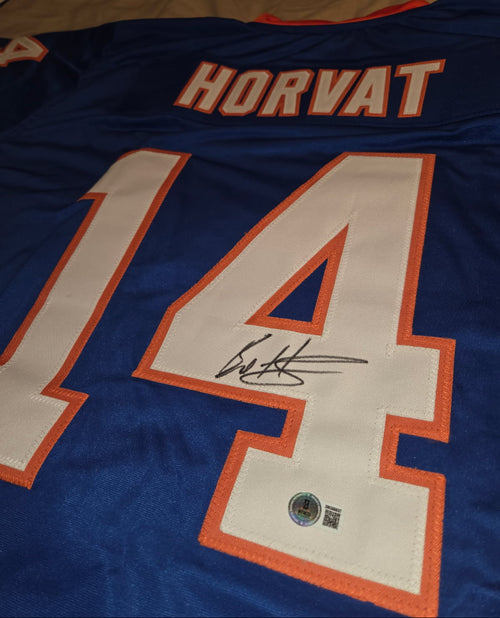 Bo Horvat Signed Jersey Beckett witnessed