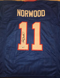 Scott Norwood Signed Jersey (Beckett)