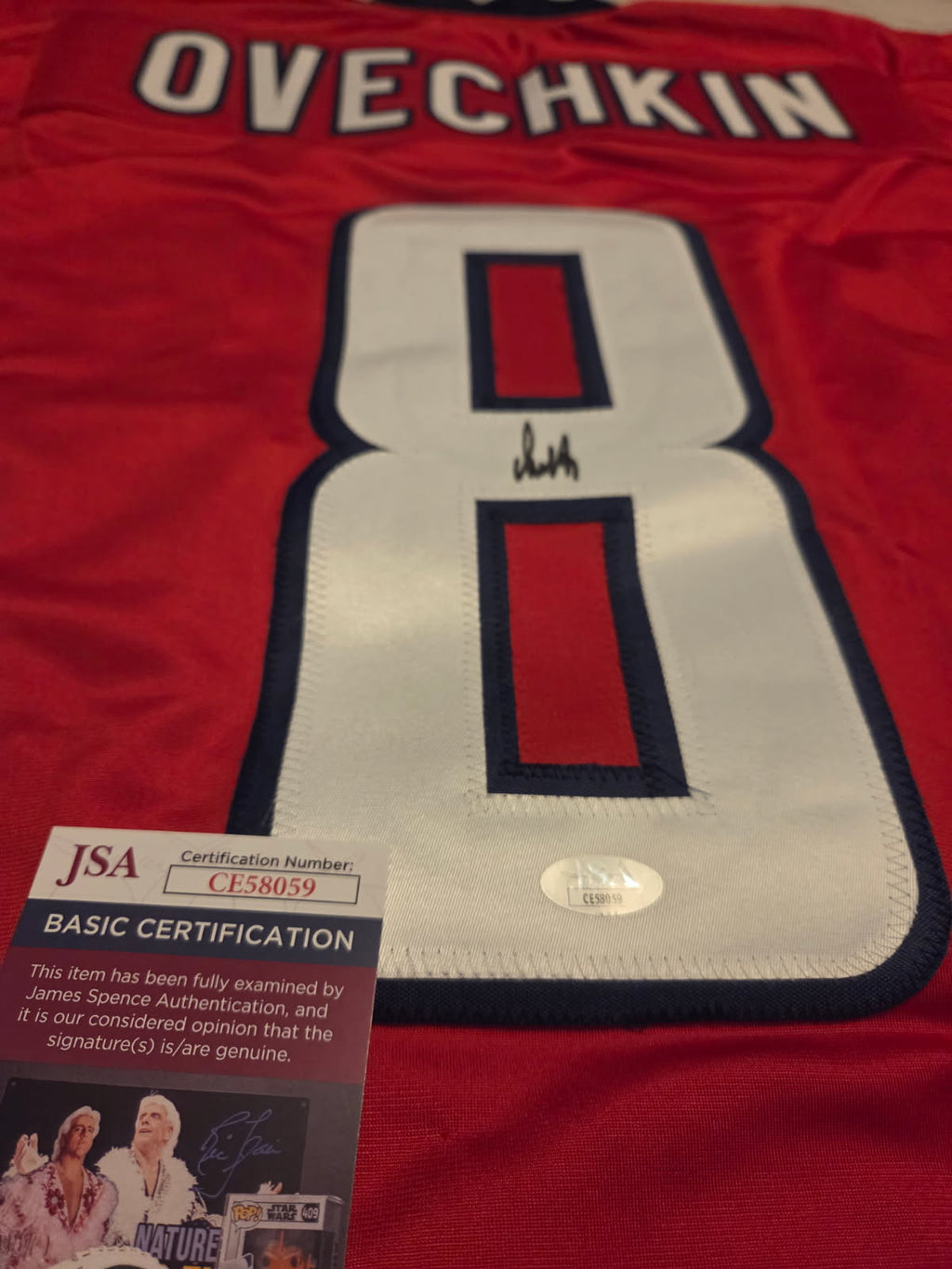 Alexander Ovechkin Signed Jersey (JSA)