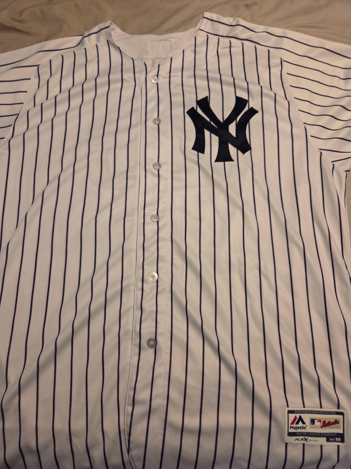 Aaron Judge Autographed Authentic New York Yankee Jersey (JSA)