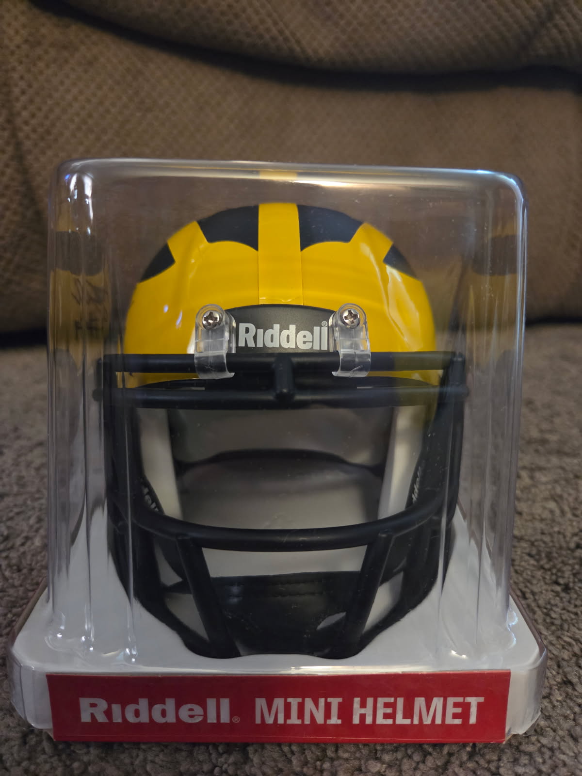 Rod Moore Autographed Mini Helmet (Schwartz)