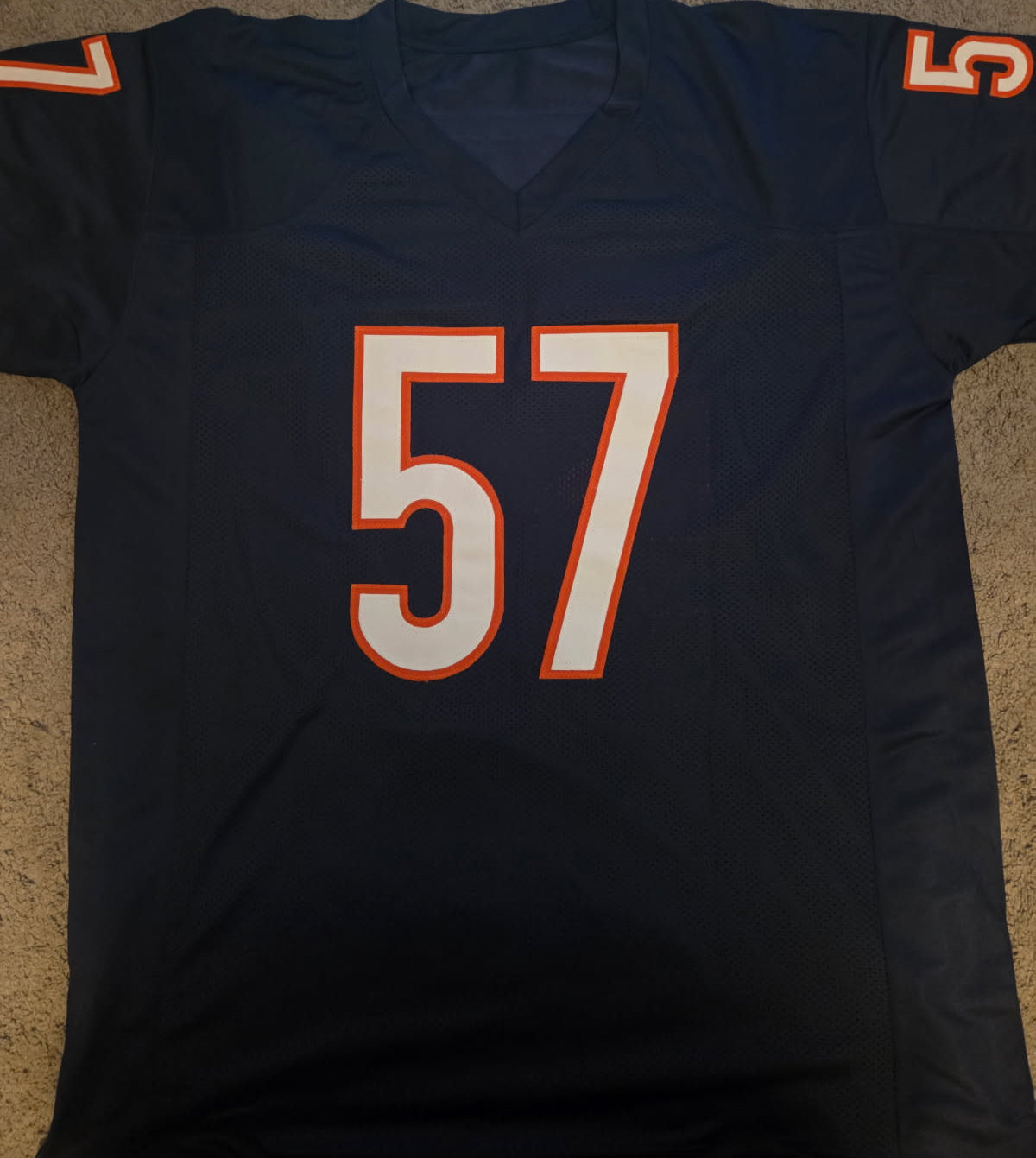 Olin Kreutz Signed Jersey (Schwartz)
