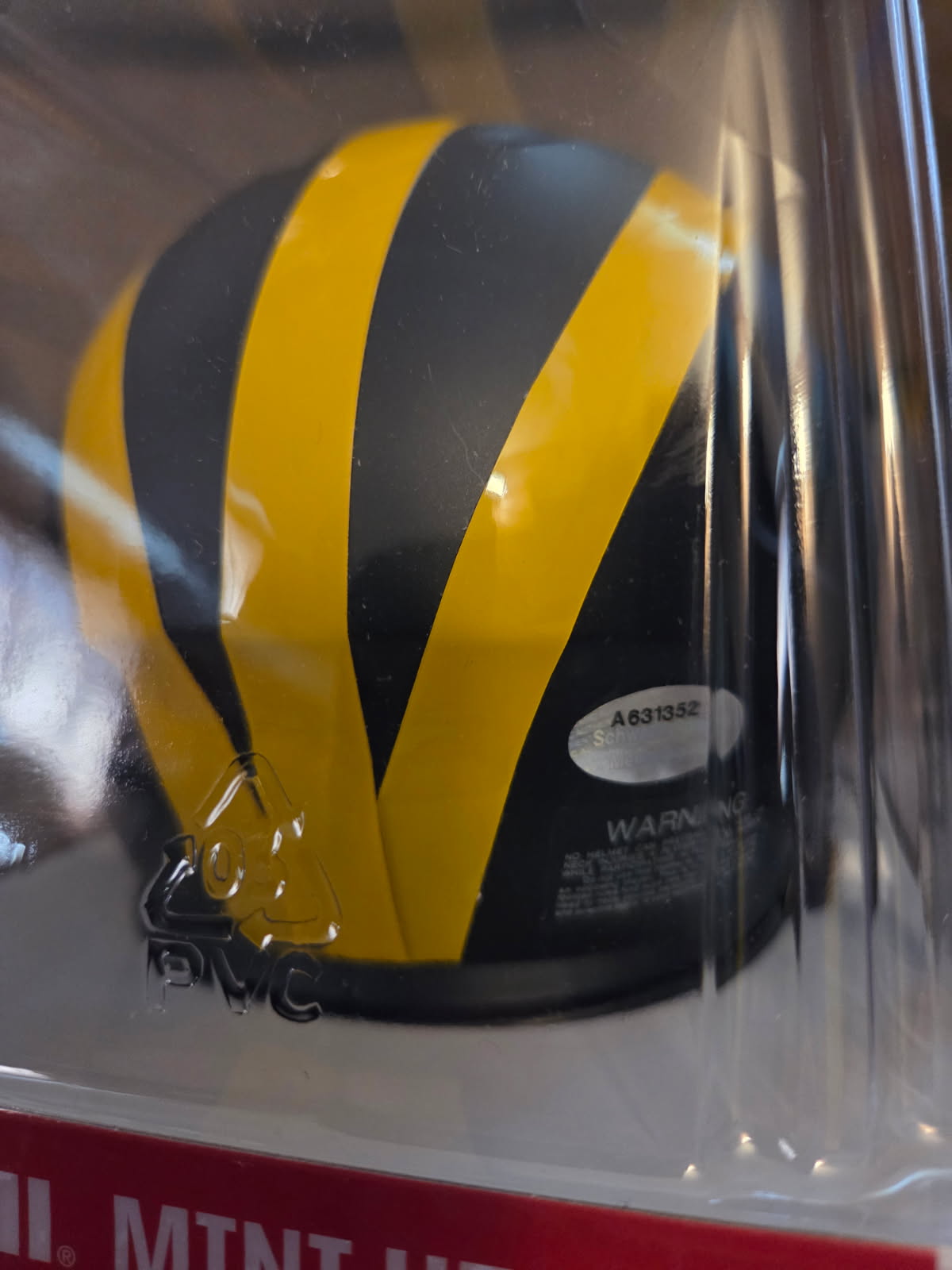 Rod Moore Autographed Mini Helmet (Schwartz)
