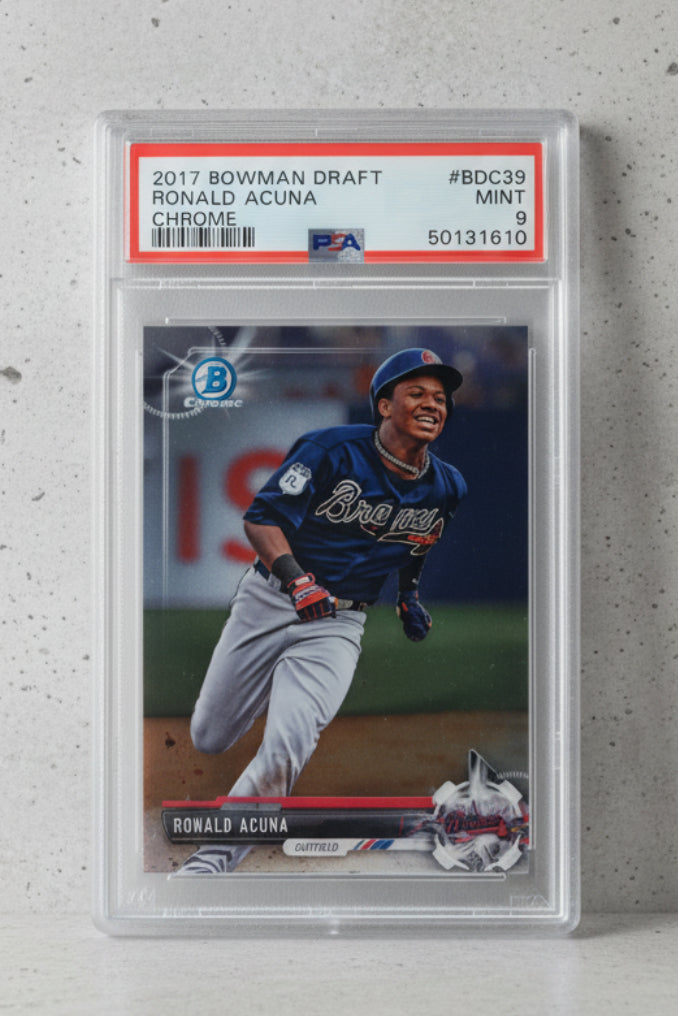 Ronald Acuna Jr. 2017 Bowman Draft Chrome