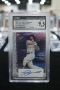 Jeff Bagwell 2024 Leaf Collective '00 Press Pass Auto Silver Shimmer 1/1