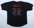Luke Maile Signed Jersey (Playball Ink)